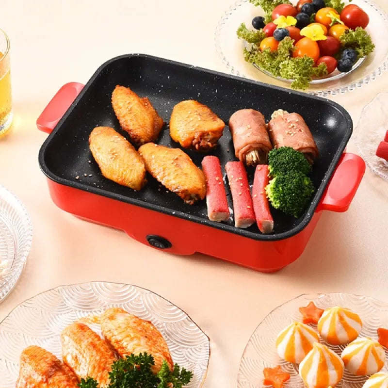 Plancha Électrique - HeatPlate™ - Rouge