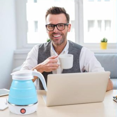 Bouilloire Électrique - FoldableTeapot™ - Bleu