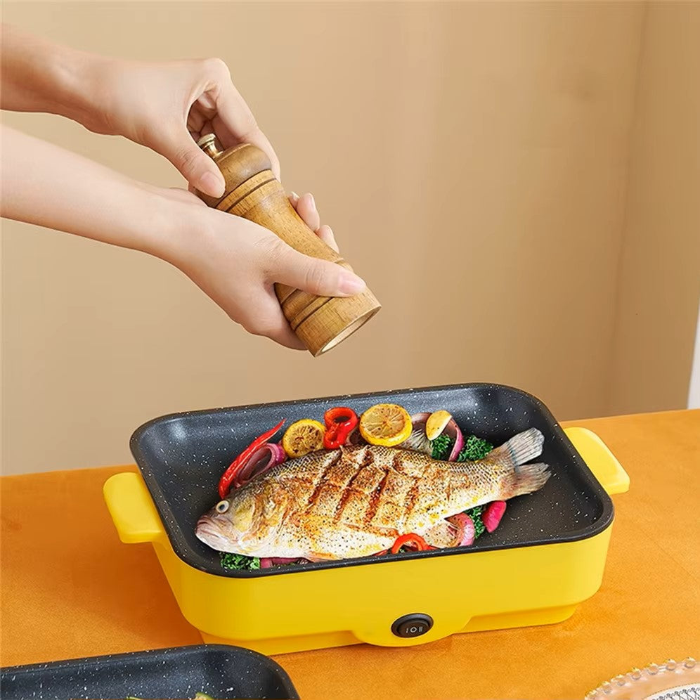 Plancha Électrique - HeatPlate™ - Jaune