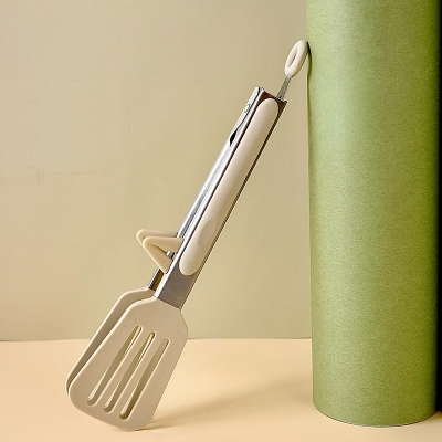 Pince cuisine - SiliconeFoodTongs™ - Beige