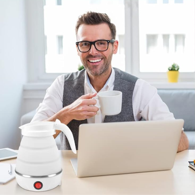Bouilloire Électrique - FoldableTeapot™ - Blanc